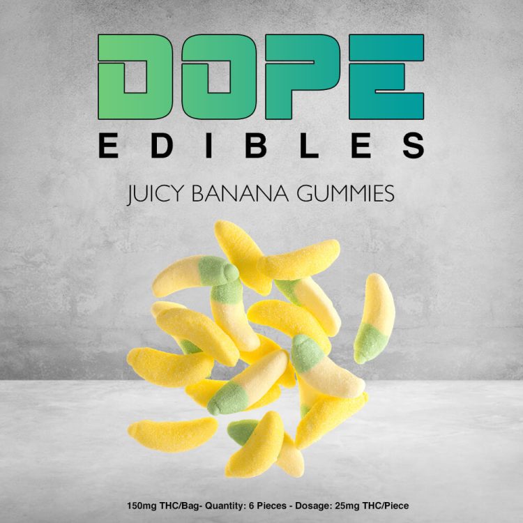 Juicy Banana Dope Edibles