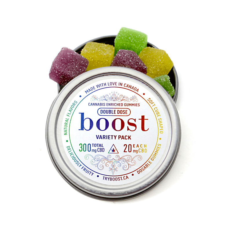 Boost CBD Variety-Pack Gummies - 300MG