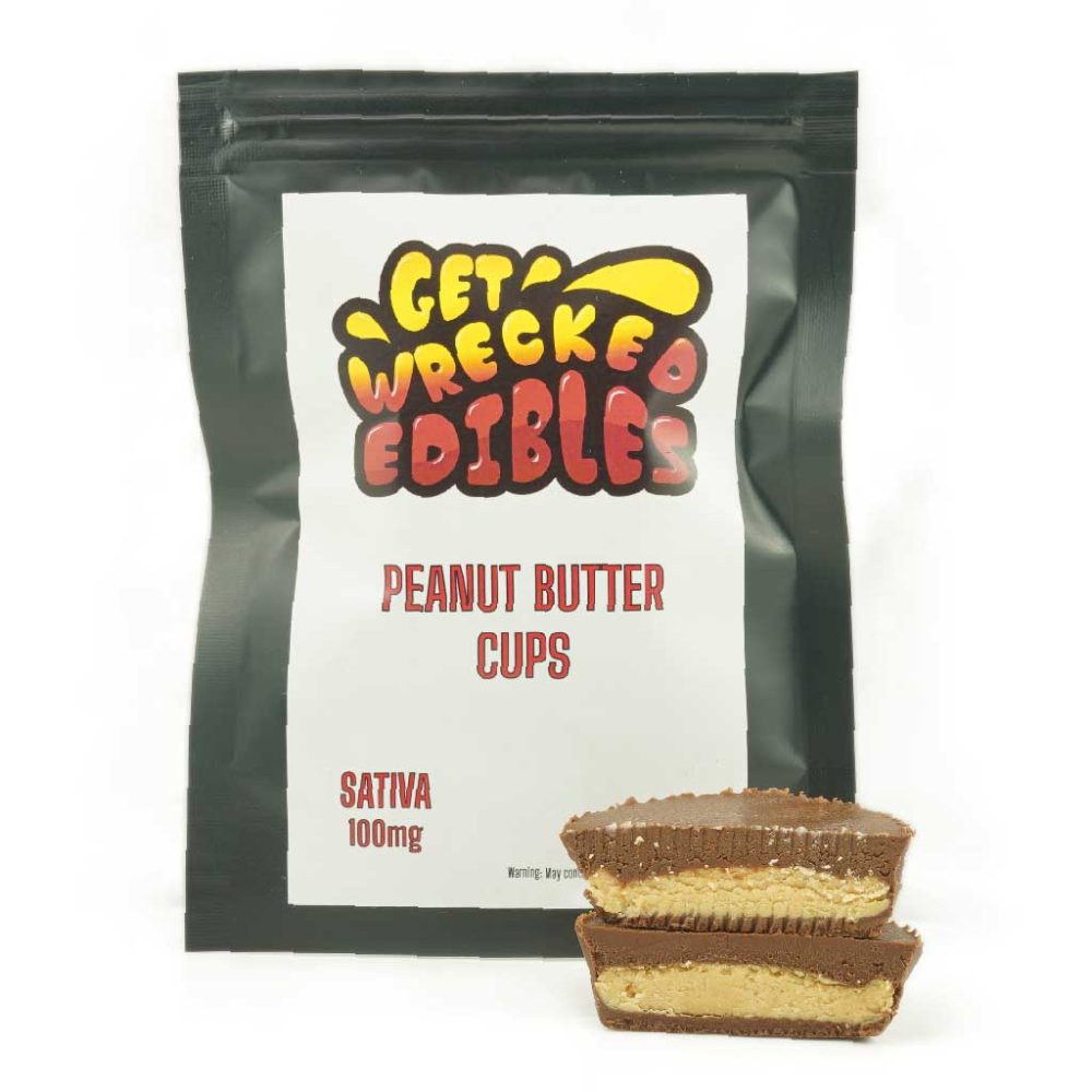 Chocolate Peanut Butter Cups - Get Wrecked Edibles