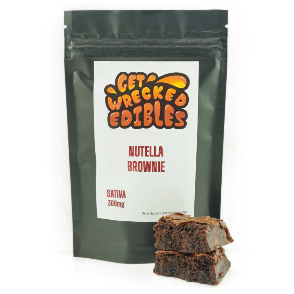 Nutella Brownie - Get Wrecked Edibles