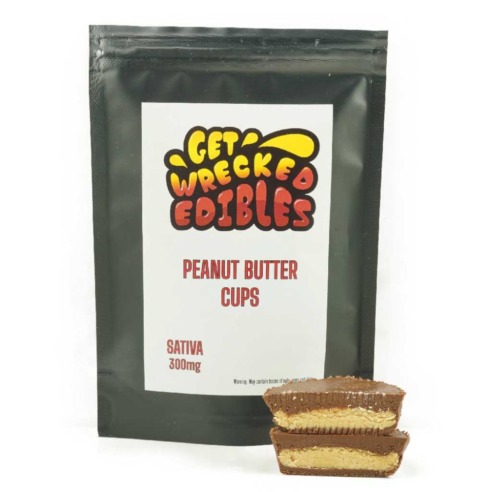 Chocolate Peanut Butter Cups - Get Wrecked Edibles