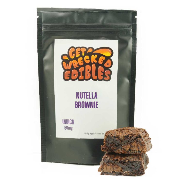 Nutella Brownie - Get Wrecked Edibles
