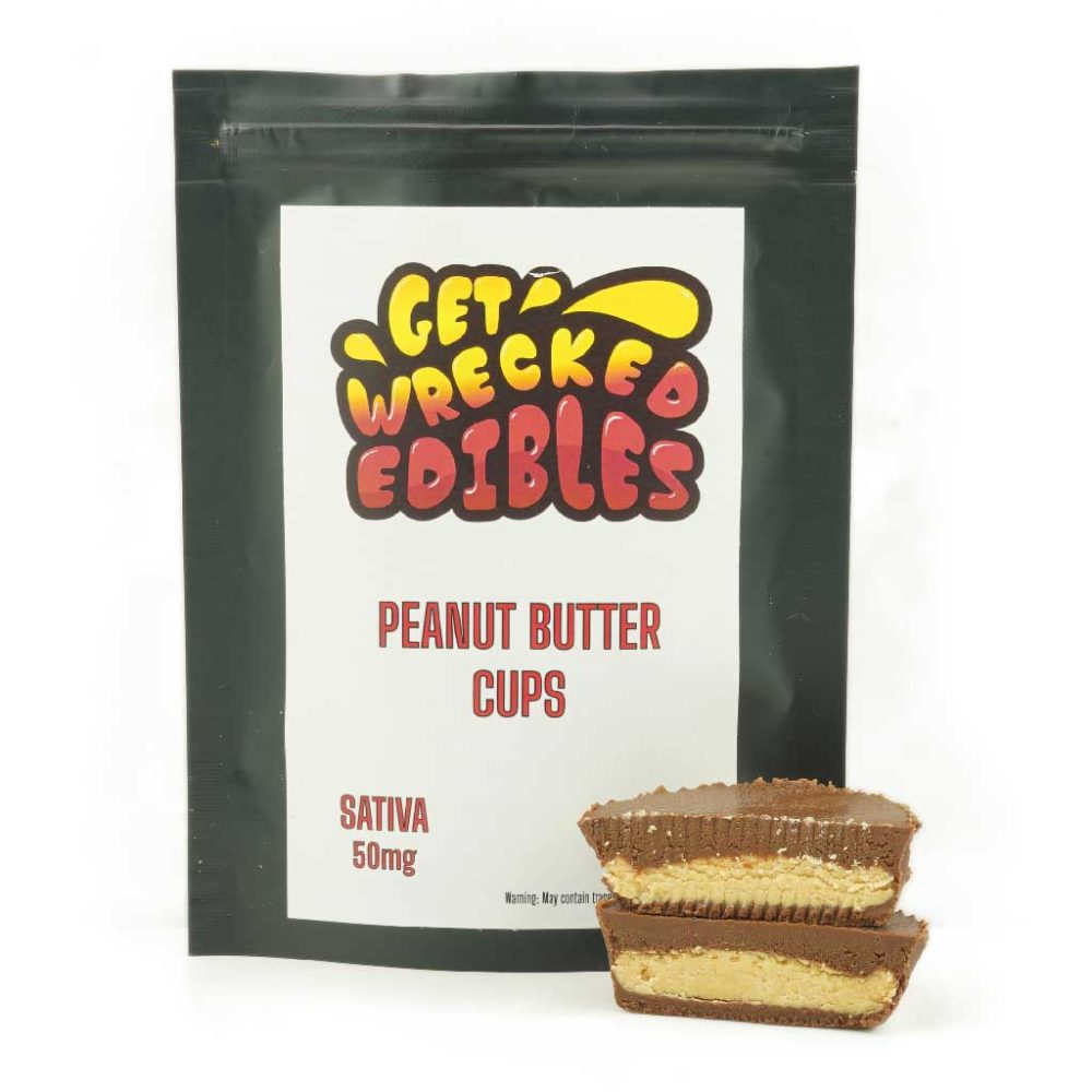 Chocolate Peanut Butter Cups - Get Wrecked Edibles