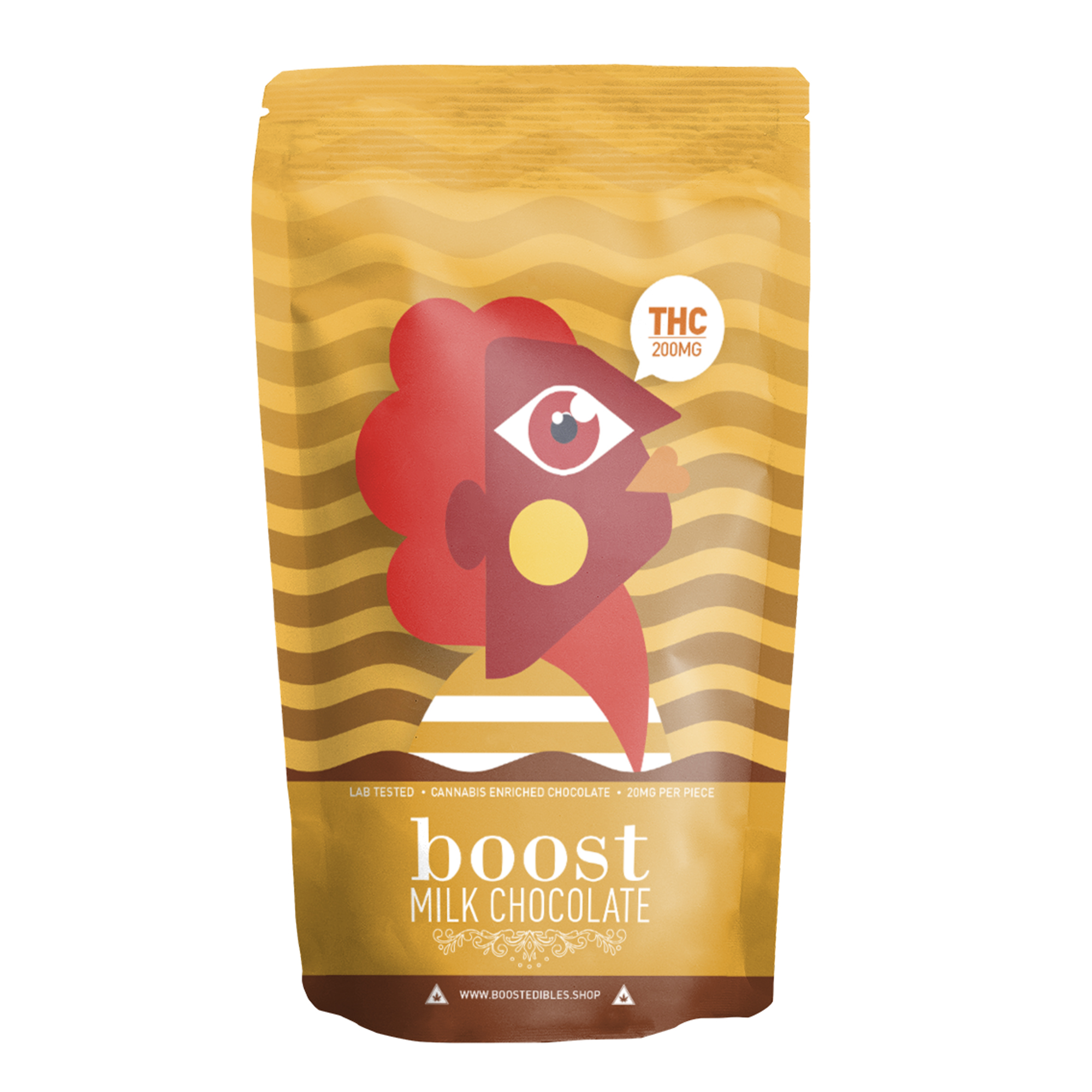 Boost Milk Chocolate Pack - THC 200mg