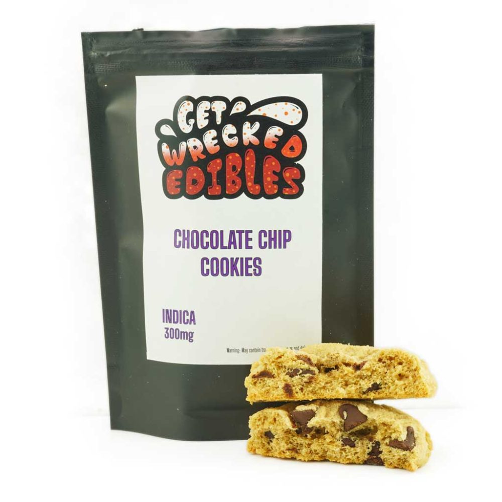 Chocolate Chip Cookies- Get Wrecked Edibles