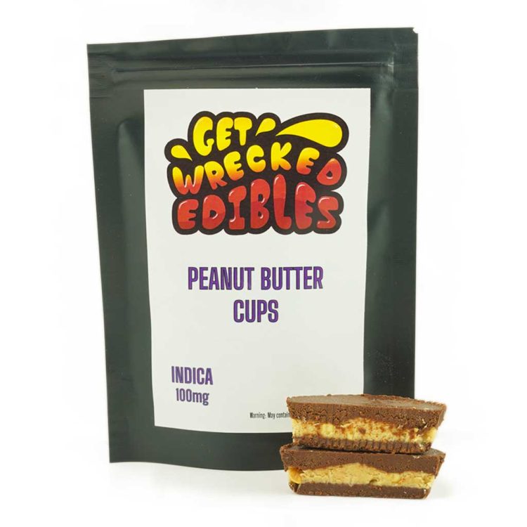 Chocolate Peanut Butter Cups - Get Wrecked Edibles