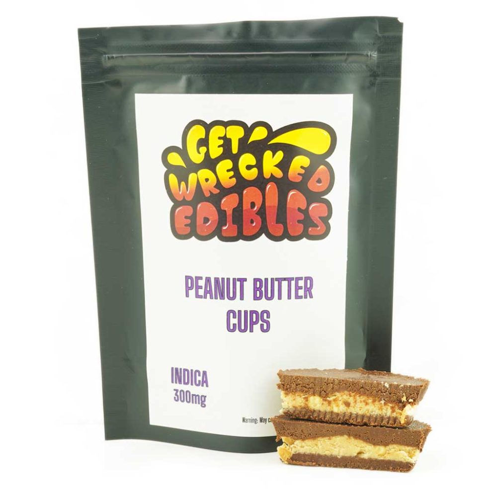 Chocolate Peanut Butter Cups - Get Wrecked Edibles