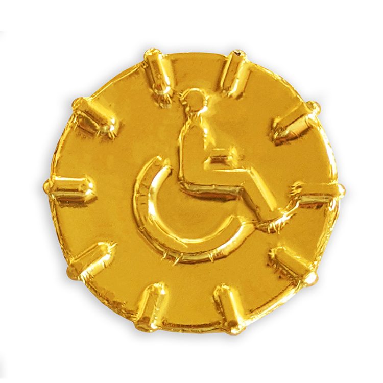 buy atomic wheelchair chocolate gold