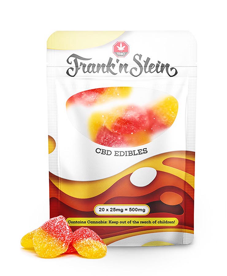 Frank N’ Stein – CBD Gummies – Peaches