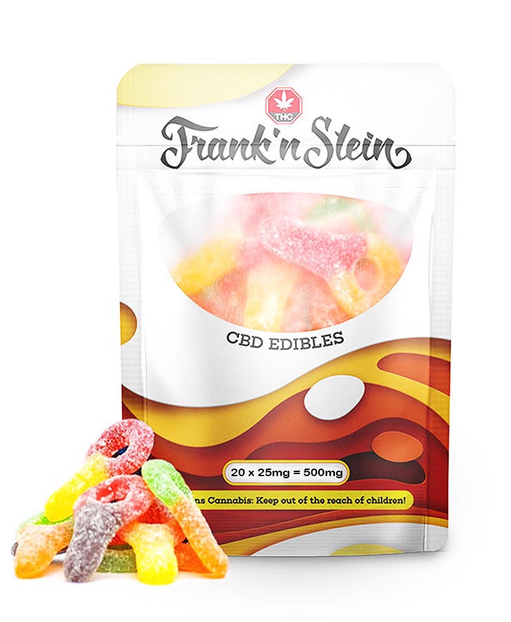 Frank N’ Stein – CBD Gummies – Sour Keys