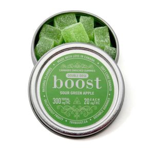 Boost THC Sour Green Apple Gummies