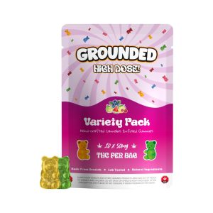 Grounded High Dose Bears – Variety Pack mg Gummies