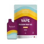 Boost Passion Fruit Ice Pouch and Vape scaled