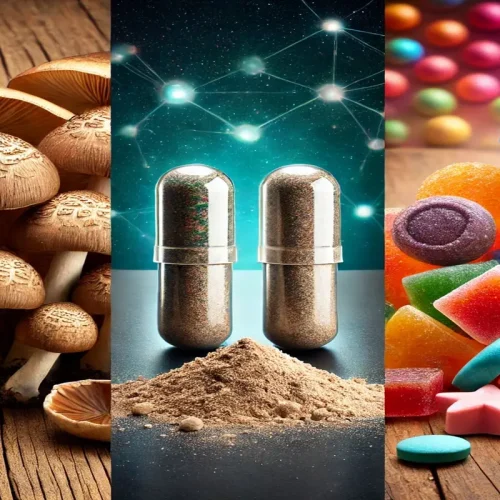 Whole Mushrooms vs. Capsules vs. Edibles