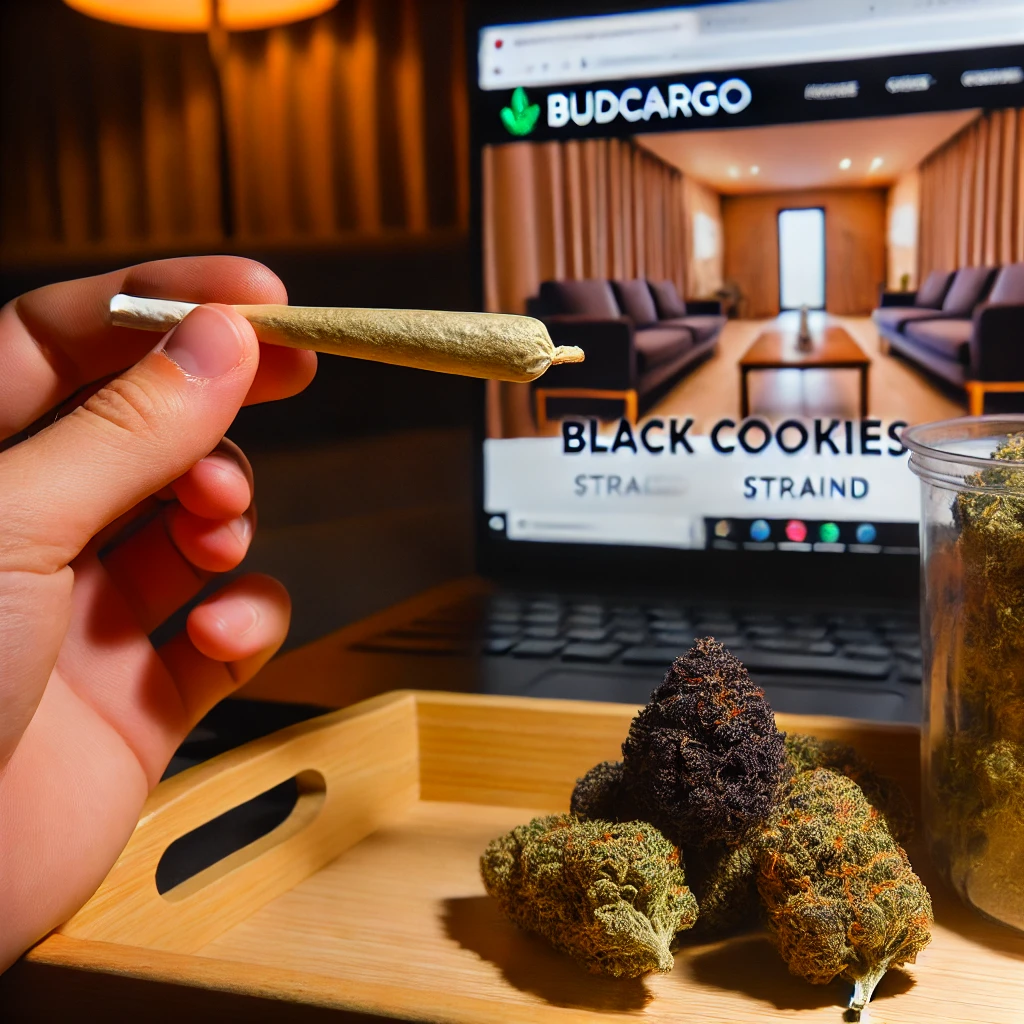 Buy Black Cookies strain today through BudCargo