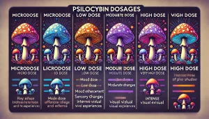 Suggested Dosage Guidelines for psilocybin