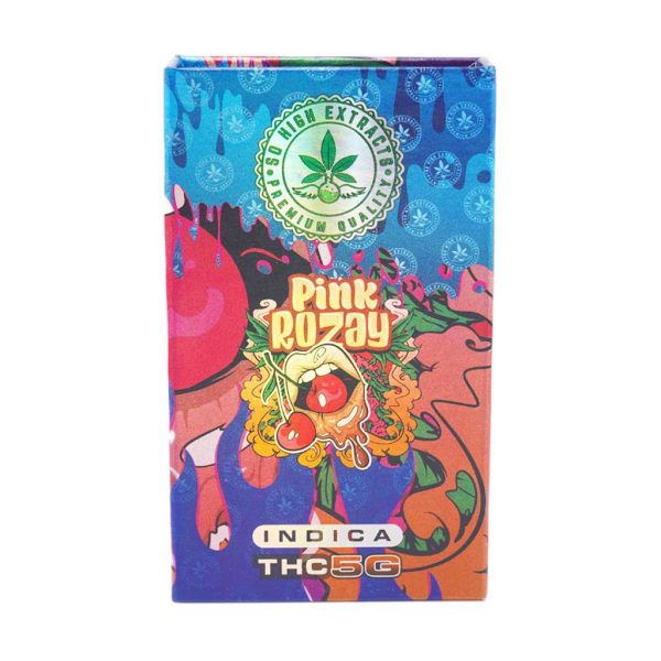 So High Extracts Premium Vape ML THC – Pink Rozay (Indica)