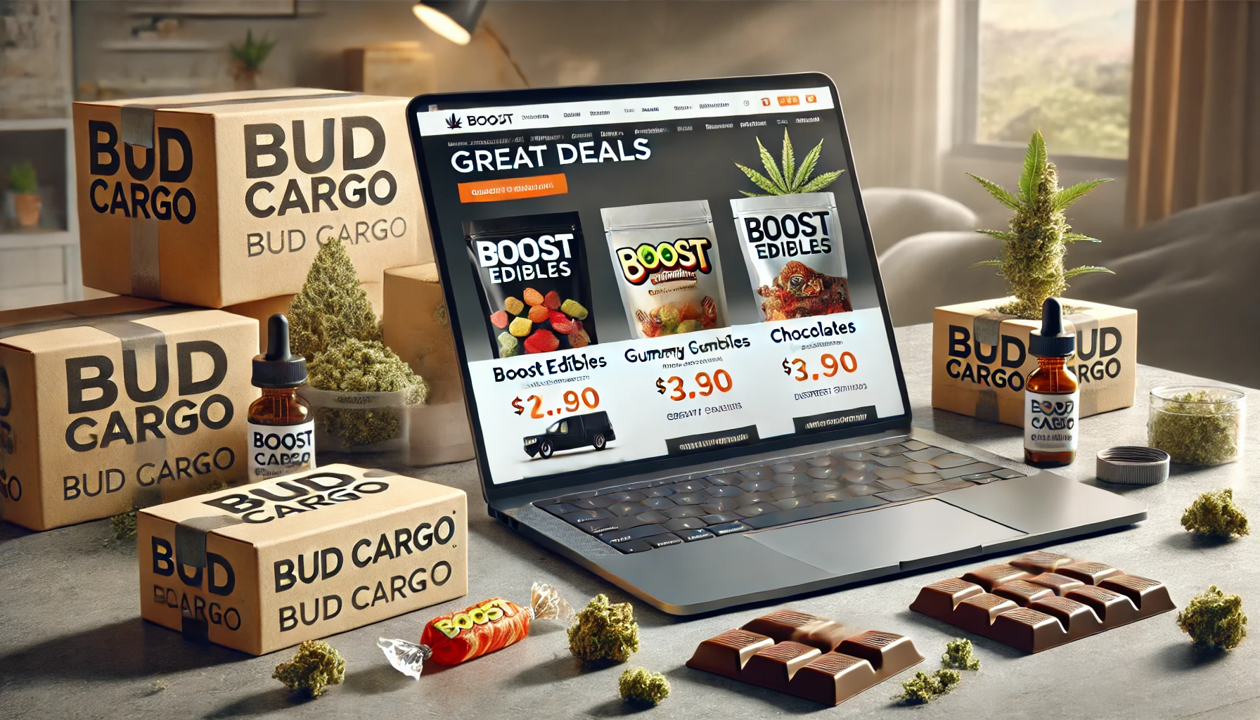 Why Choose Bud Cargo for Boost Edibles