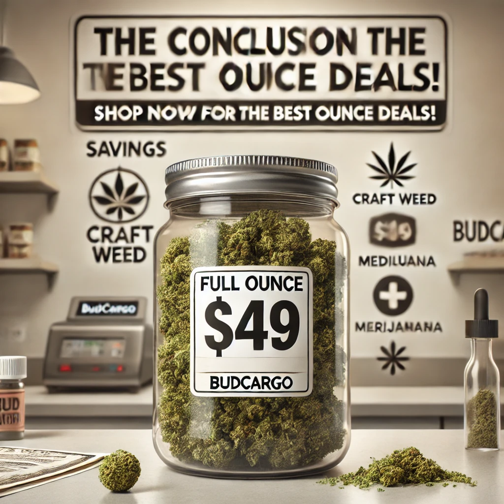 Buy an ounce of weed at Bud Cargo