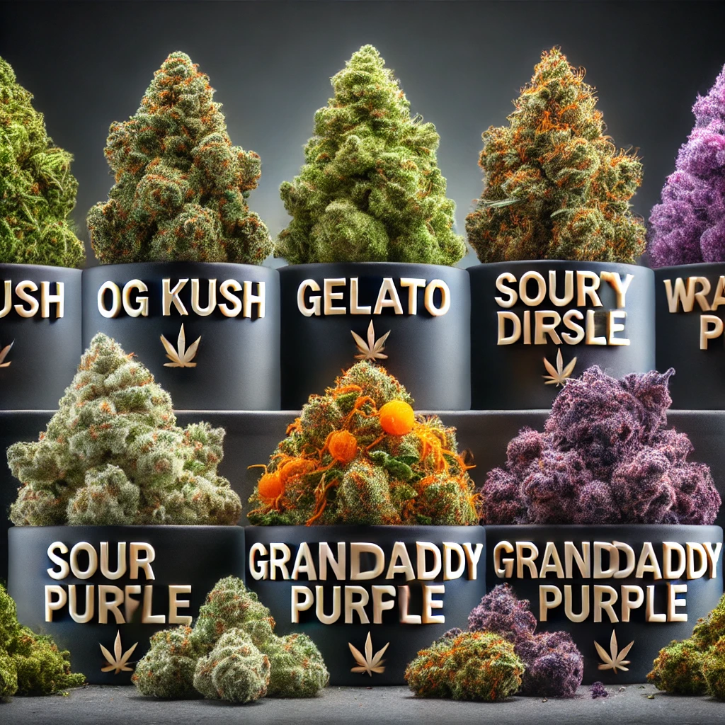 Popular Dank Cannabis Strains