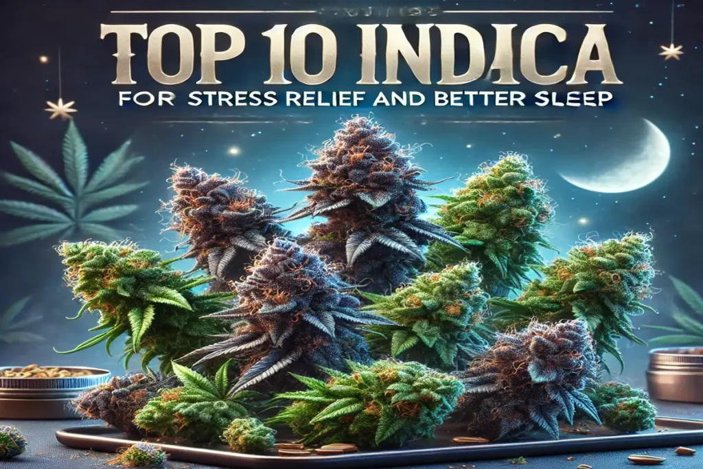 Top Indica Flowers for Stress Relief and Better Sleep