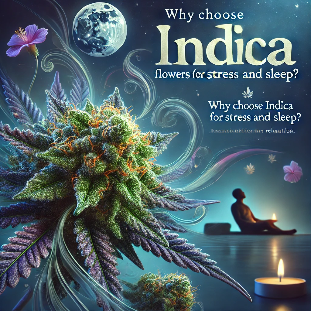 Why Choose Indica Flowers for Stress and Sleep