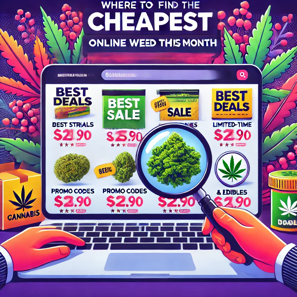 Where to Find the Cheapest Online Weed Deals This Month