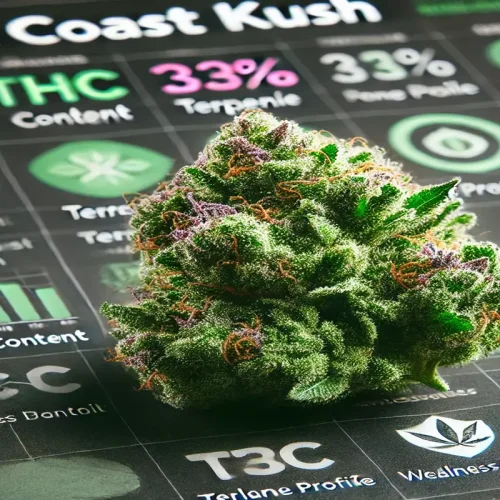 West Coast Kush Strain THC Content, Terpene Profile & Benefits