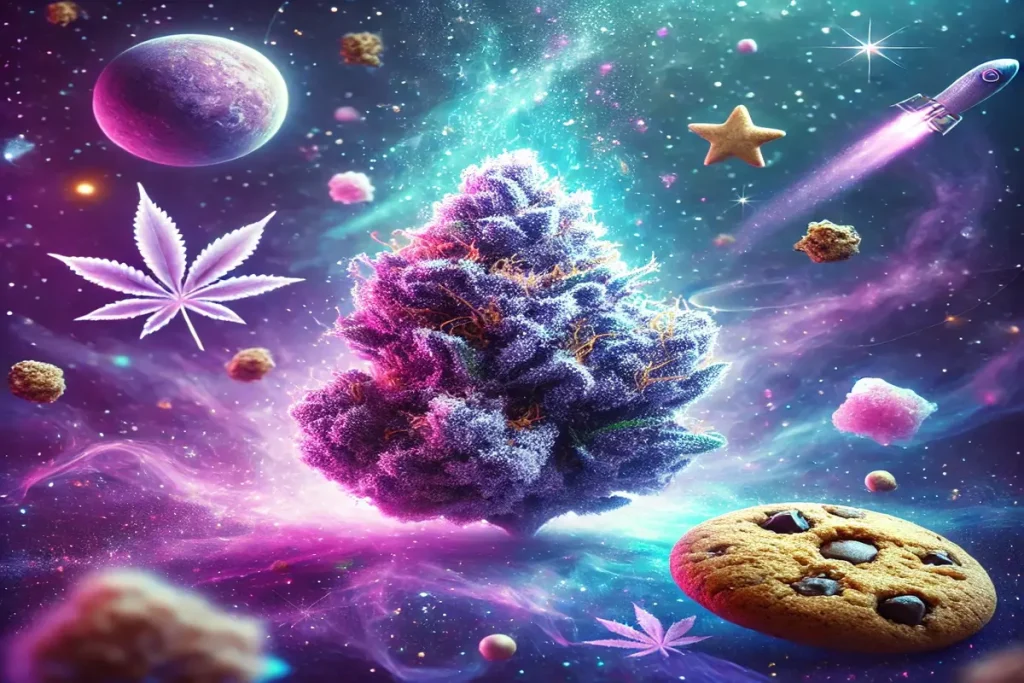 Purple Space Cookies Strain A Cosmic Ride of Flavor and Chill