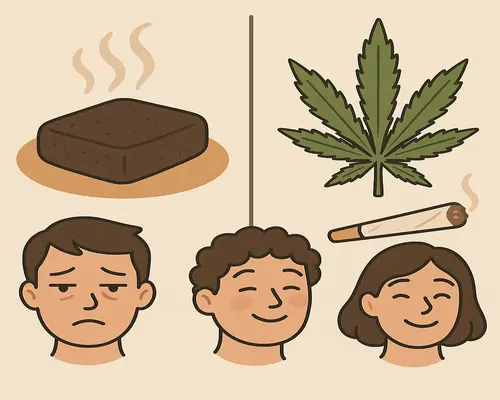 Hash vs Weed Effects and Experience
