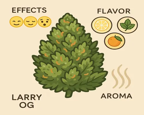 Larry OG Strain Effects, Flavour, and Aroma