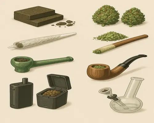 Methods of Consumption How to Use Hash vs Weed