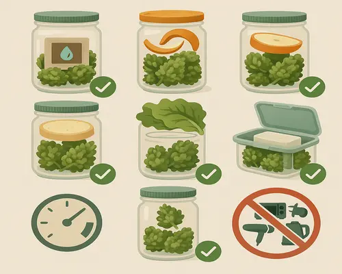 Quick process recap how to rehydrate dry weed ()