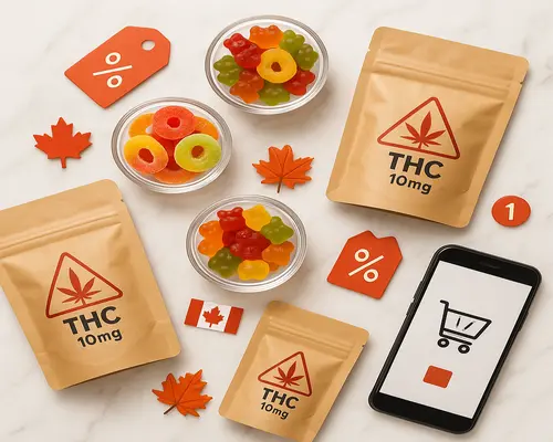 Cheap THC Gummies Canada deals for first time buyers.