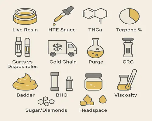 Core terms to know before you Buy Live Resin Online