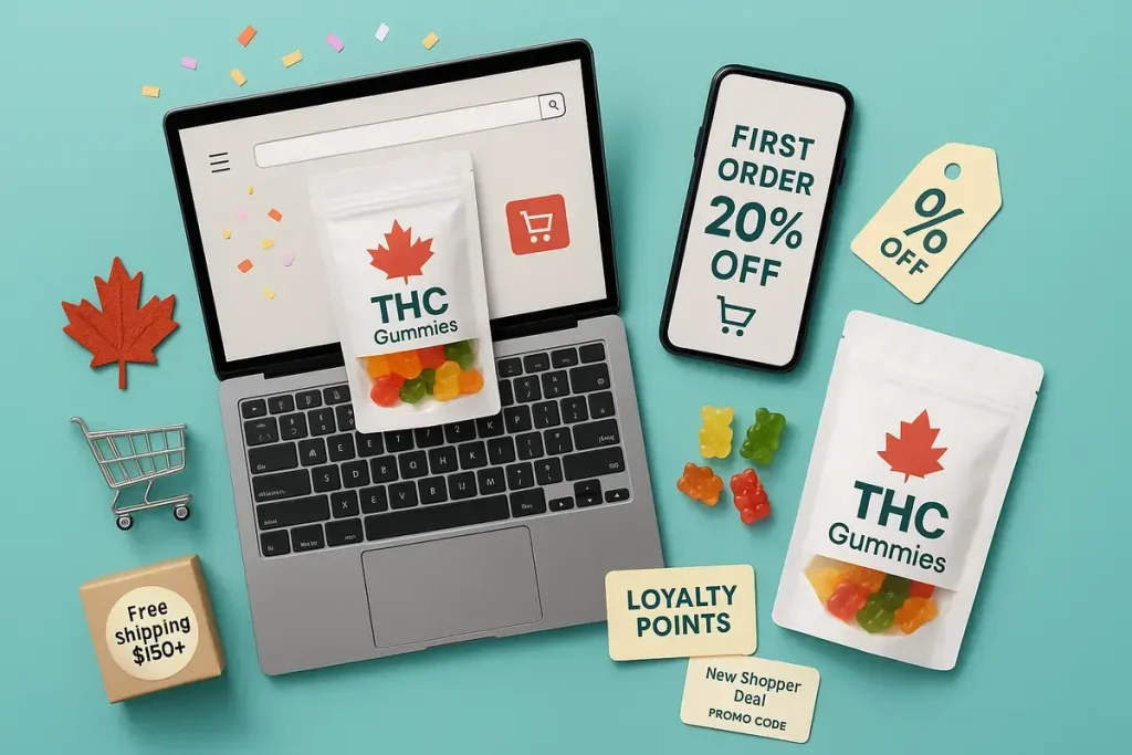 First Order Perks Cheap THC Gummies Canada Deals for New Shoppers