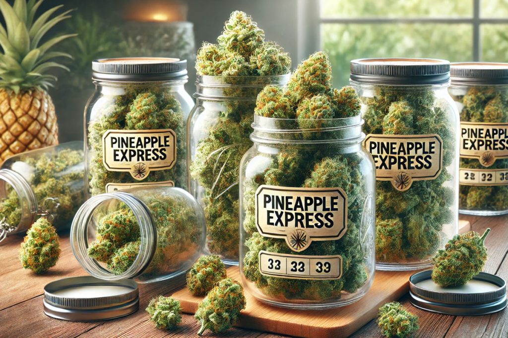 Pineapple Express Strain cannabis banner