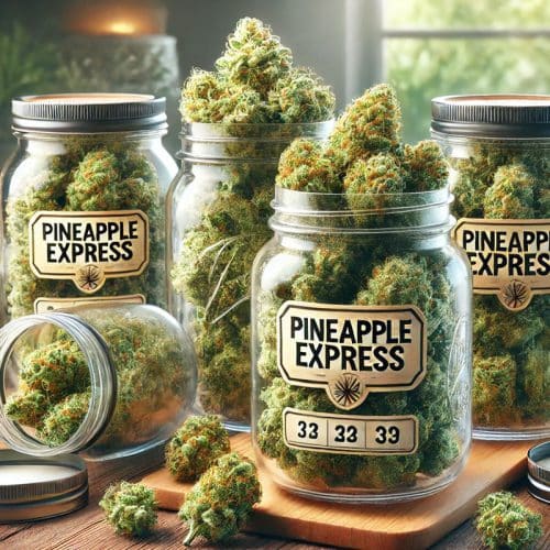 Pineapple Express Strain cannabis banner