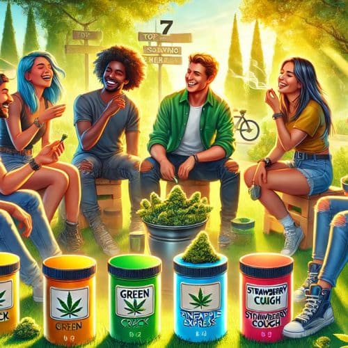 Top Cannabis Strains for Socializing and Staying Energized