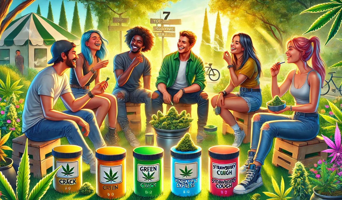 Top Cannabis Strains for Socializing and Staying Energized