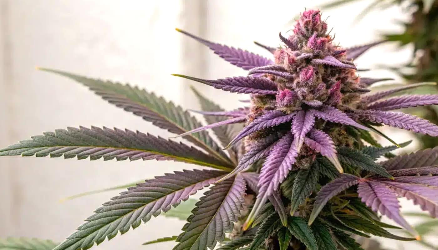 Purple Kush Strain banner Purple Kush Strain banner