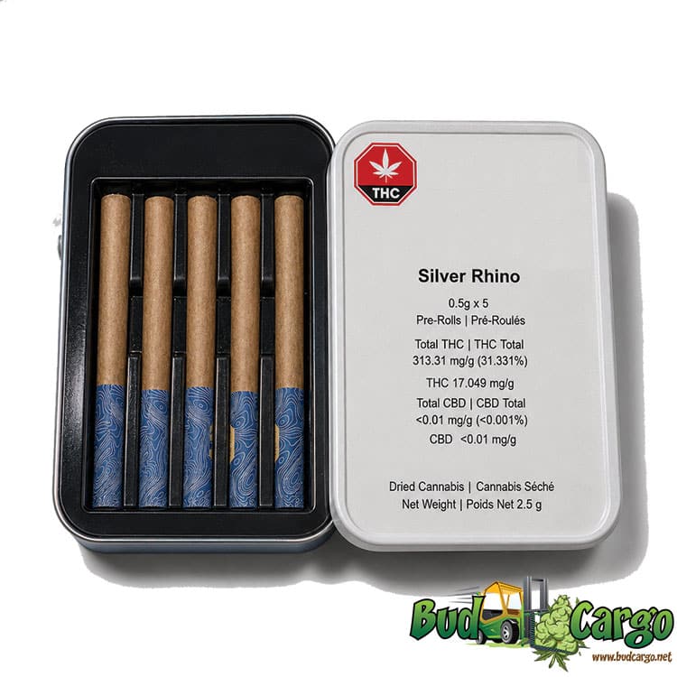 Silver Rhino pre rolls x