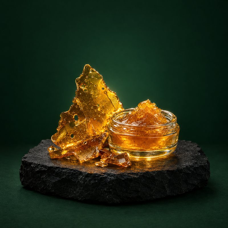Cannabis concentrates – shatter and live resin
