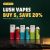 Mix and match Lush THC vapes – buy 5, save 20%